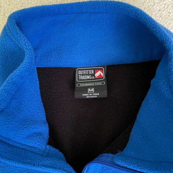 OUTFITTER TRADING COMPANY FULL ZIP FLEECE MEN’S M - Picture 6 of 6